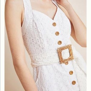 Anthropologie Eyelet Romper